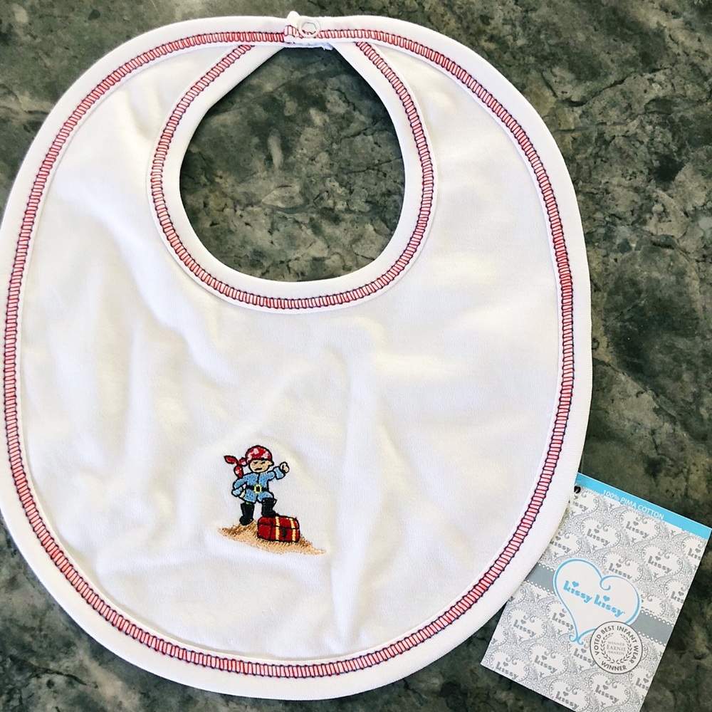 NWT Kissy Kissy Pirate Bib
